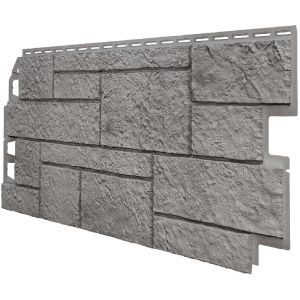 Фасадные панели (Цокольный Сайдинг) VOX Sandstone Светло-серый от производителя  Vox по цене 570 р