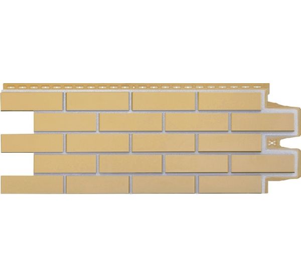 Фасадные панели Премиум клинкерный кирпич Песочный (Горчичный) от производителя  Grand Line по цене 545 р
