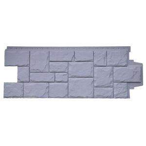 Фасадные панели Стандарт Крупный камень Серый (Известняк) от производителя  Grand Line по цене 440 р