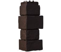 Угол Стандарт Крупный камень Шоколадный (Коричневый)