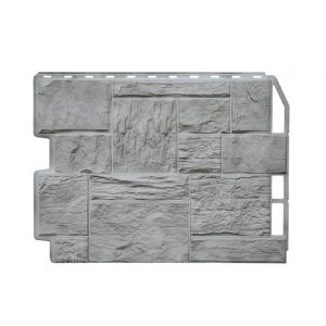 Фасадные панели Туф 3D -  Светло- серый от производителя  Fineber по цене 520 р