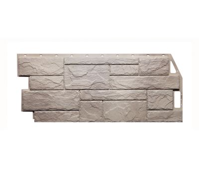 Фасадные панели (цокольный сайдинг) коллекция Камень Природный - Песочный от производителя  Fineber по цене 555 р