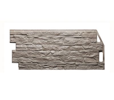 Фасадные панели (цокольный сайдинг) коллекция Скала - Песочный от производителя  Fineber по цене 725.00 р