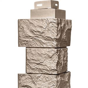 Угол наружный коллекция Дикий камень Песочный от производителя  Fineber по цене 590 р Угол наружный коллекция Дикий камень Песочный от производителя  Fineber по цене 590 р
