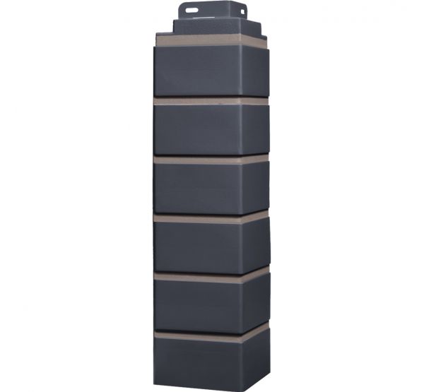 Угол Кирпич Клинкерный Асфальт от производителя  Fineber по цене 490 р Угол Кирпич Клинкерный Асфальт от производителя  Fineber по цене 490 р