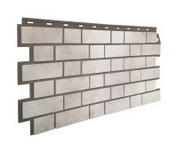 Фасадные панели Кирпич облицовочный 3D - Бело-коричневый Фасадные панели Кирпич облицовочный 3D - Бело-коричневый