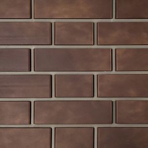 Фасадные панели Кирпич облицовочный 3D - Керамический-чёрный от производителя  Fineber по цене 640 р