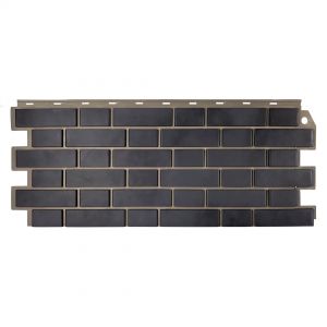 Фасадные панели Кирпич облицовочный 3D - Мокрый асфальт от производителя Fineber по цене 640 р Фасадные панели Кирпич облицовочный 3D - Мокрый асфальт от производителя Fineber по цене 640 р