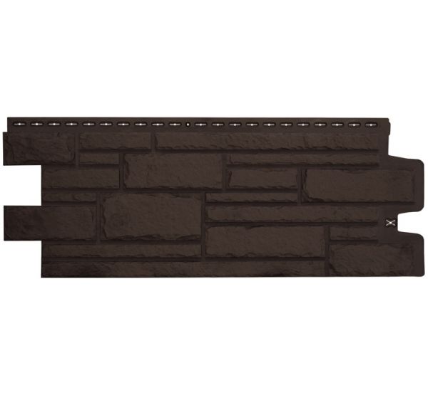 Фасадные панели Стандарт Камелот Шоколадный (Коричневый) от производителя  Grand Line по цене 440 р