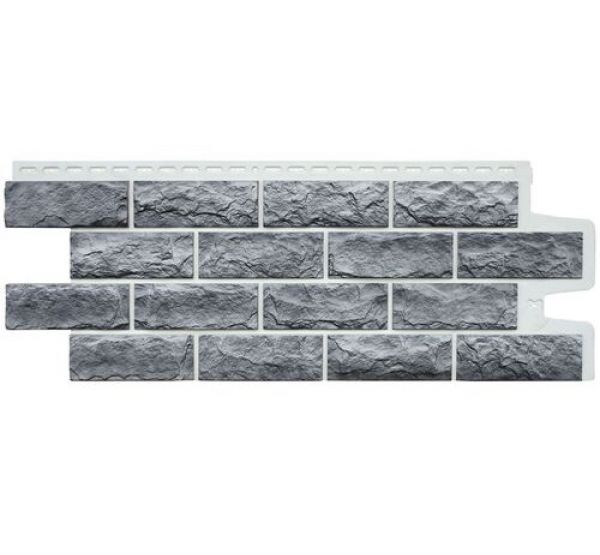 Фасадные панели Колотый Камень Элит Гранит (белый шов) от производителя  Grand Line по цене 576 р