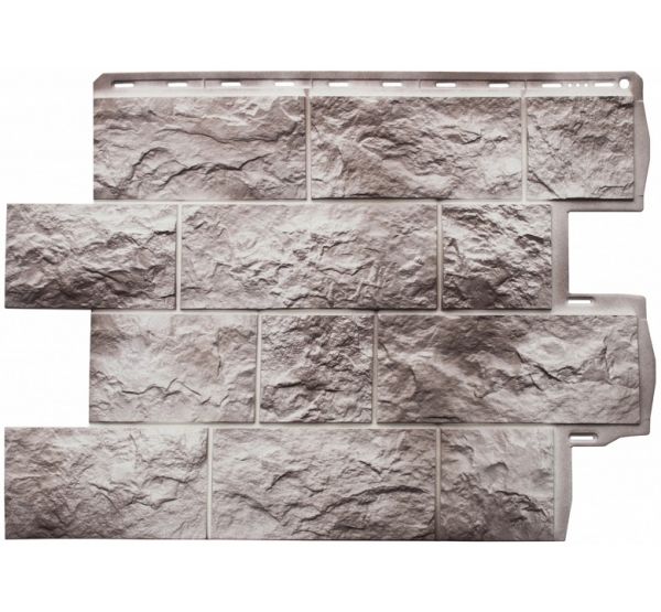 Фасадные панели (цокольный сайдинг)  Туф Исландский от производителя  Альта-профиль по цене 515 р