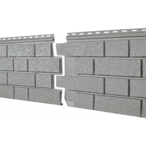 Фасадная панель Стоун Хаус S-Lock Клинкер Нордик Дым от производителя  Ю-Пласт по цене 561 р