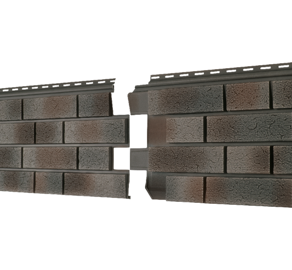 Фасадная панель Стоун Хаус S-Lock Клинкер Нордик Пепел от производителя  Ю-Пласт по цене 482 р