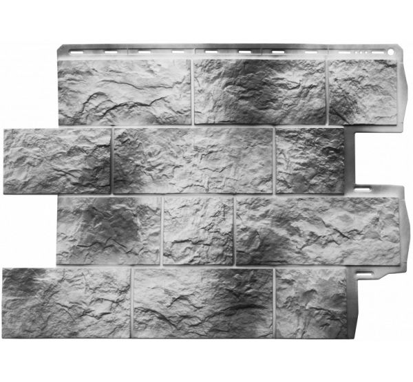 Фасадные панели (цокольный сайдинг)  Туф Камчатский от производителя  Альта-профиль по цене 539 р