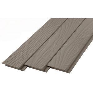 Фиброцементный сайдинг FCSPRO Click Shtil F14 Белая глина от производителя  FCS Group по цене 1 180 р