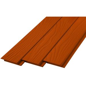 Фиброцементный сайдинг FCSPRO Click Shtil F32 Бурая земля от производителя  FCS Group по цене 1 180 р