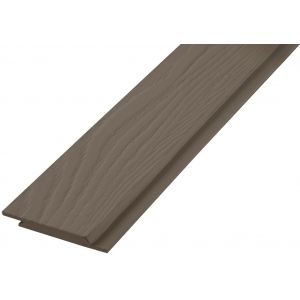 Фиброцементный сайдинг FCSPRO Click Shtil F64 Серая глина от производителя  FCS Group по цене 1 180 р