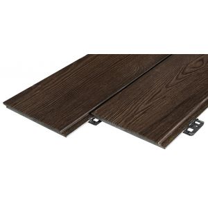Фиброцементный сайдинг Decor Wood Масляная лиственница от производителя  FCS Group по цене 1 674 р