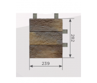 Наличник Обрамление высотой 3 кирпича Канзас