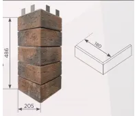 Угол накладной Индиго