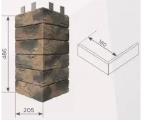 Угол накладной Канзас
