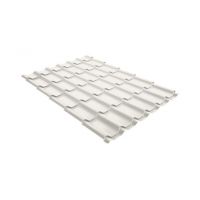 Металлочерепица классик 0,5 Satin RAL 9002 светло-серый