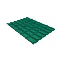 Металлочерепица классик 0,5 Satin RAL 5021