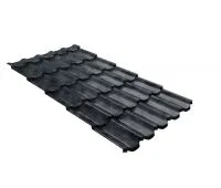 Металлочерепица квинта плюс c 3D резом 0,45 Safari Grey Металлочерепица квинта плюс c 3D резом 0,45 Safari Grey