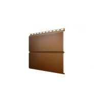 Металлический сайдинг ЭкоБрус 0,5 Quarzit Cuprum Steel