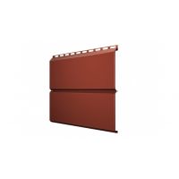 Металлический сайдинг ЭкоБрус 0,45 Drap RAL 8004 Терракота