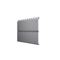 Металлический сайдинг ЭкоБрус 0,45 PE RAL 7004 Сигнальный серый