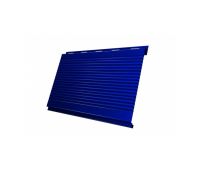 Металлический сайдинг Вертикаль (gofr) 0,45 PE RAL 5002 Ультрамариново-синий