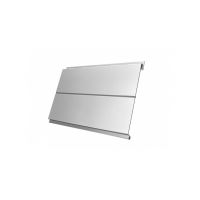Металлический сайдинг Вертикаль (line) 0,5 Satin RAL 9003 Сигнальный белый