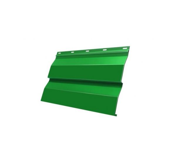 Металлический сайдинг Корабельная Доска 0,45 PE RAL 6029 Мятно-зеленый от производителя  Grand Line по цене 725 р