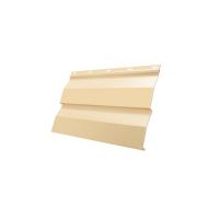 Металлический сайдинг Корабельная Доска 0,45 PE RAL 1014 Слоновая кость