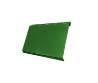 Металлический сайдинг Вертикаль (classic) 0,45 PE RAL 6002 Лиственно-зеленый