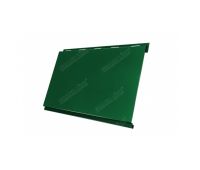 Металлический сайдинг Вертикаль (classic) 0,45 PE RAL 6005 Зеленый мох