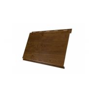 Металлический сайдинг Вертикаль (classic) 0,45 Print Twincolor Antique Wood