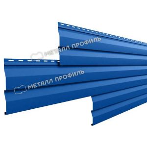 Металлический сайдинг МП СК-14х226 (ПЭ-01-5005-0.45) Синий насыщенный от производителя  Металл Профиль по цене 601 р
