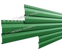 Металлический сайдинг МП СК-14х226 (ПЭ-01-6002-0.45) Зеленый лист