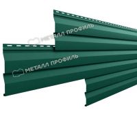 Металлический сайдинг МП СК-14х226 (ПЭ-01-6005-0.45) Зеленый мох
