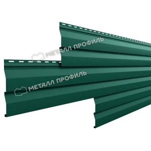 Металлический сайдинг МП СК-14х226 (ПЭ-01-6005-0.5) Зеленый мох от производителя  Металл Профиль по цене 754 р