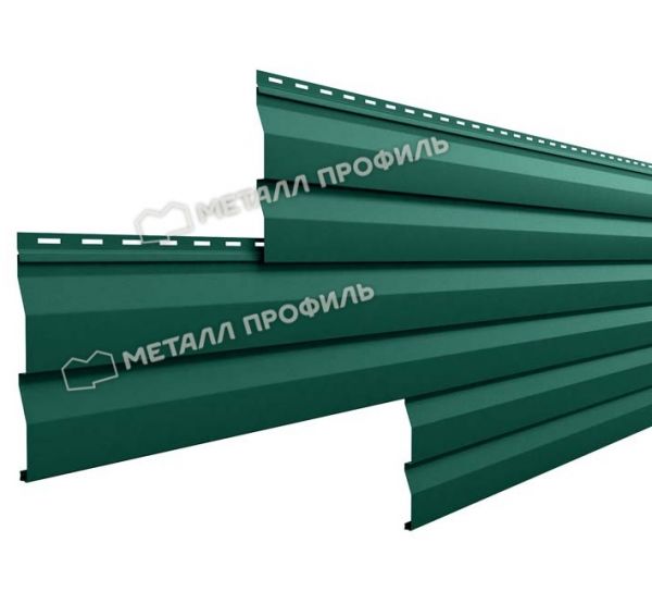 Металлический сайдинг МП СК-14х226 (ПЭ-01-6005-0.5) Зеленый мох от производителя  Металл Профиль по цене 754 р