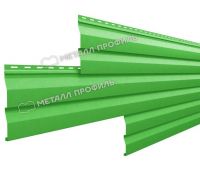Металлический сайдинг МП СК-14х226 NormanMP (ПЭ-01-6018-0.5) Жёлто-зелёный