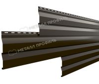 Металлический сайдинг МП СК-14х226 (PURMAN-20-RR32-0.5) Темно-коричневый