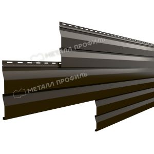 Металлический сайдинг МП СК-14х226 (PURMAN-20-RR32-0.5) Темно-коричневый от производителя  Металл Профиль по цене 1 290 р