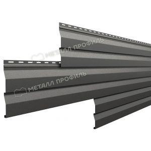 Металлический сайдинг МП СК-14х226 (VikingMP-01-7024-0.45) Серый графит от производителя  Металл Профиль по цене 687 р