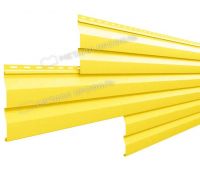 Металлический сайдинг МП СК-14х226 NormanMP (ПЭ-01-1018-0.5) Желтый цинк