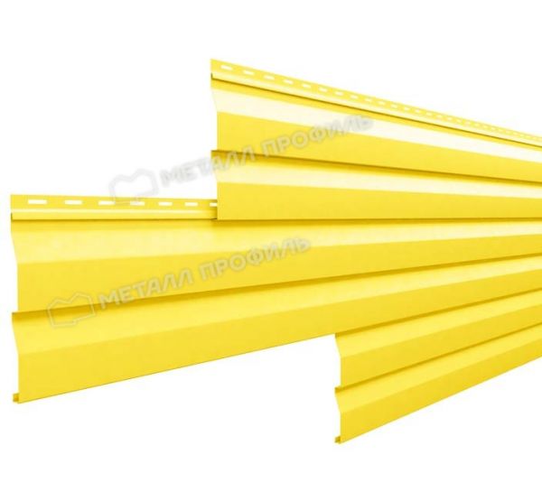Металлический сайдинг МП СК-14х226 NormanMP (ПЭ-01-1018-0.5) Желтый цинк от производителя  Металл Профиль по цене 779 р