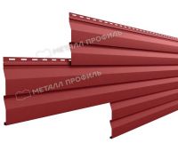 Металлический сайдинг МП СК-14х226 NormanMP (ПЭ-01-3011-0.5) Коричнево-красный